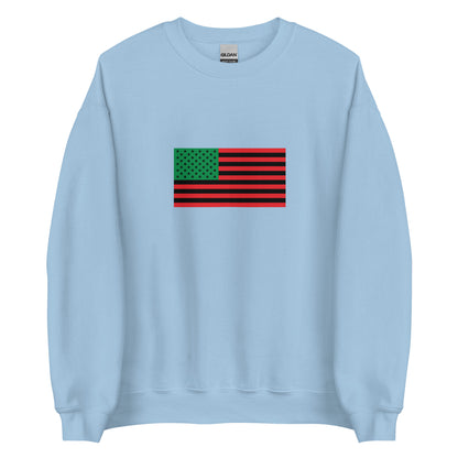 USA - African Americans | Ethnic American Flag Interactive Sweatshirt