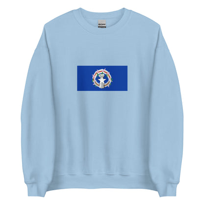 USA - Chamorro people | Indigenous American Flag Interactive Sweatshirt