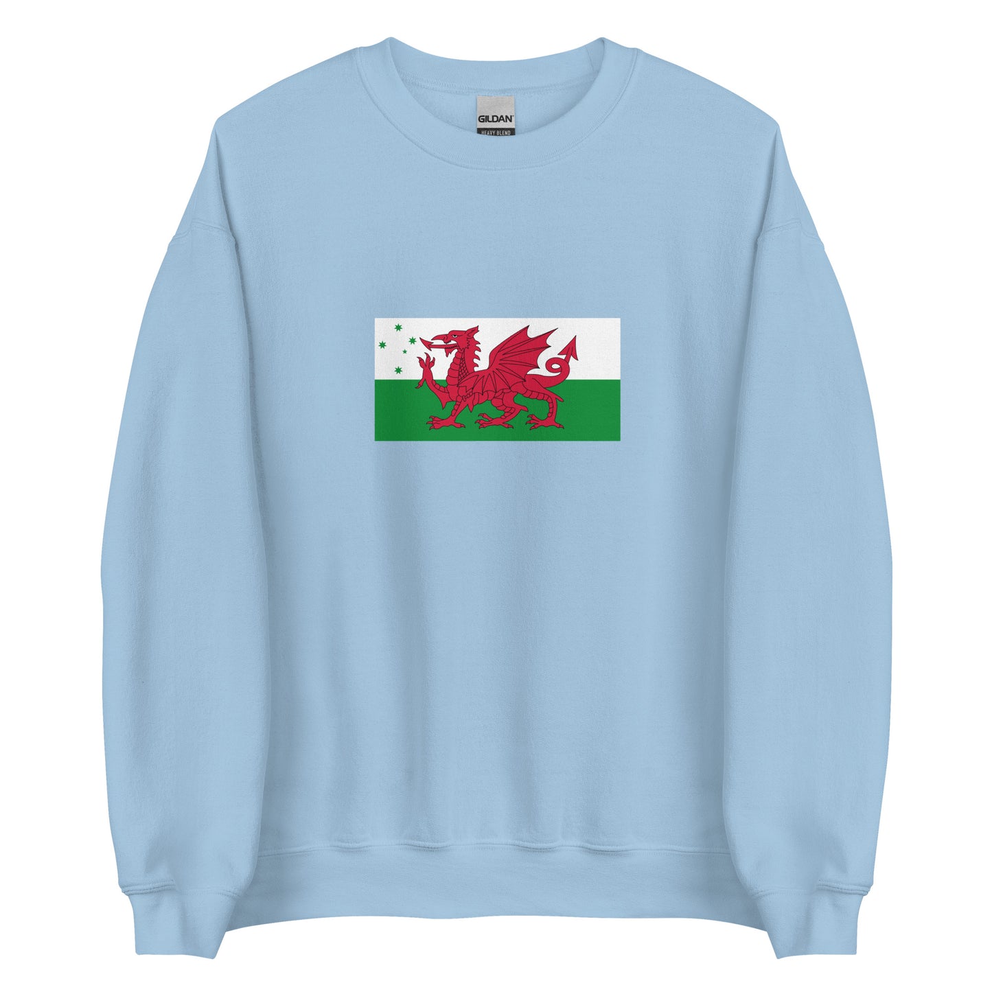 Australia - Welsh Australians | Ethnic Australian Flag Interactive Sweatshirt