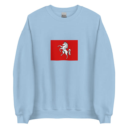 UK - Kent people | Ethnic British Flag Interactive Sweatshirt