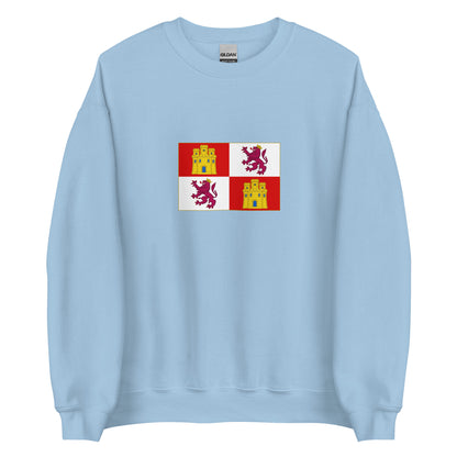 Dominican Republic - Crown of Castile (1492-1516) | Historical Dominican Flag Interactive Sweatshirt