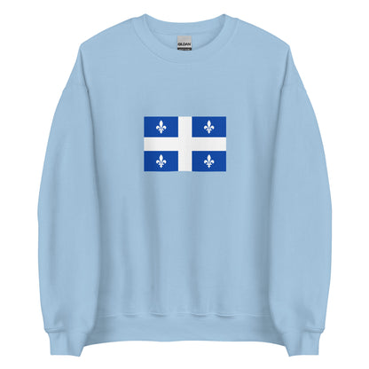 Canada - Quebecois People | Ethnic Canadian Flag Interactive Sweatshirt