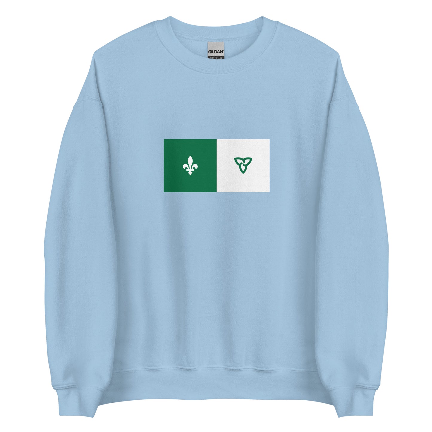 Canada - Franco Ontarians | Ethnic Canadian Flag Interactive Sweatshirt