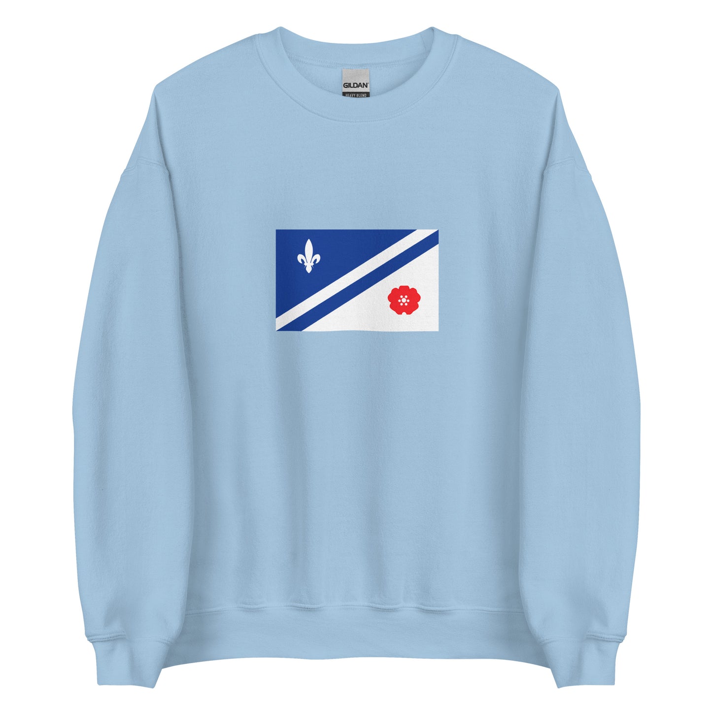 Canada - Franco-Albertans | Ethnic Canadian Flag Interactive Sweatshirt