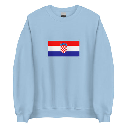Croatia - Croats | Ethnic Croatian Flag Interactive Sweatshirt