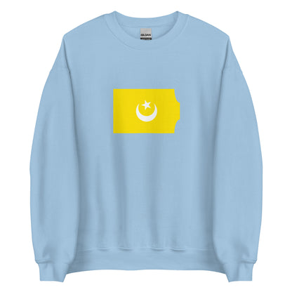 Algeria - Hafsid Kingdom (1229-1574) | Historical Algerian Flag Interactive Sweatshirt