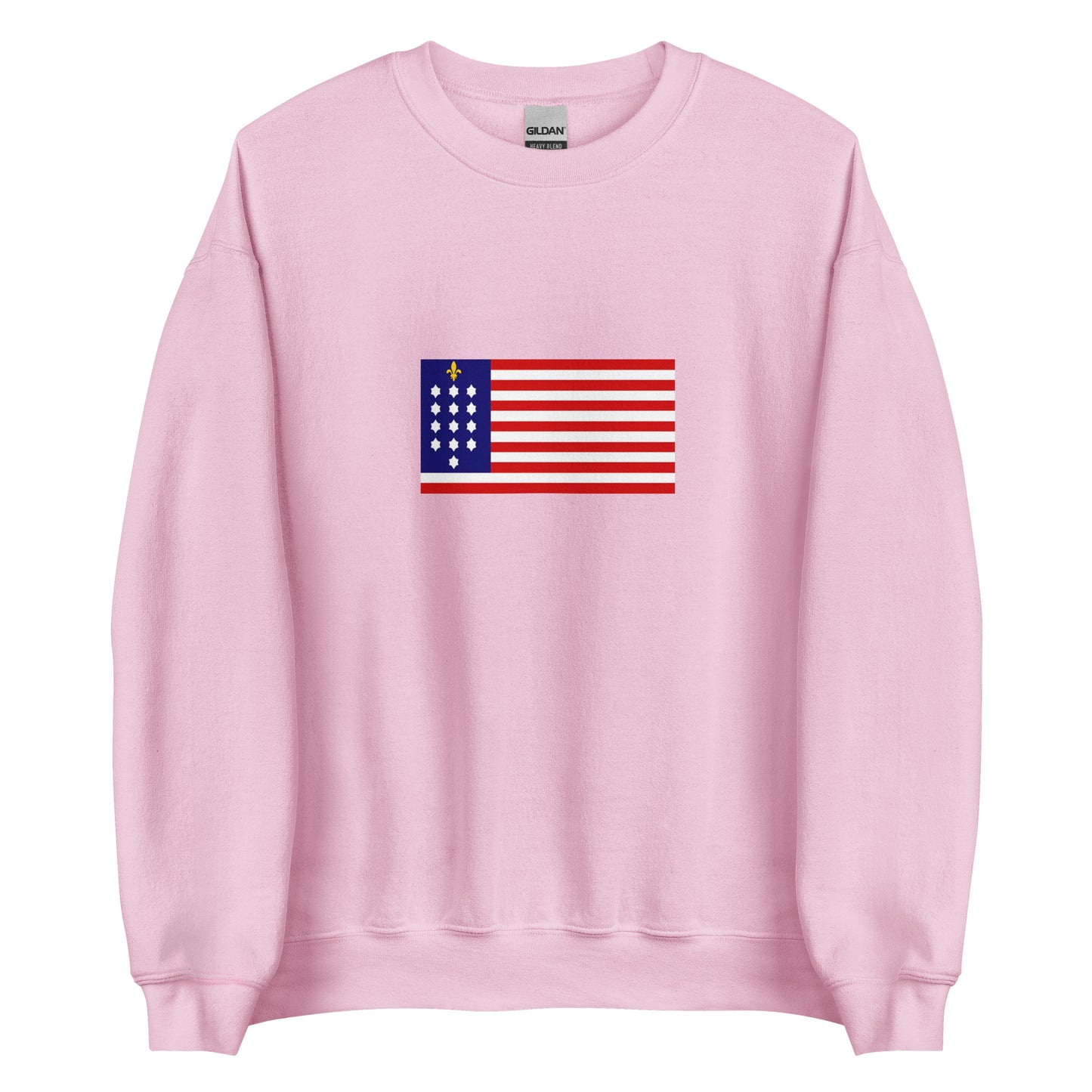 USA - Franco-American Alliance (1781) | Historical American Flag Interactive Sweatshirt