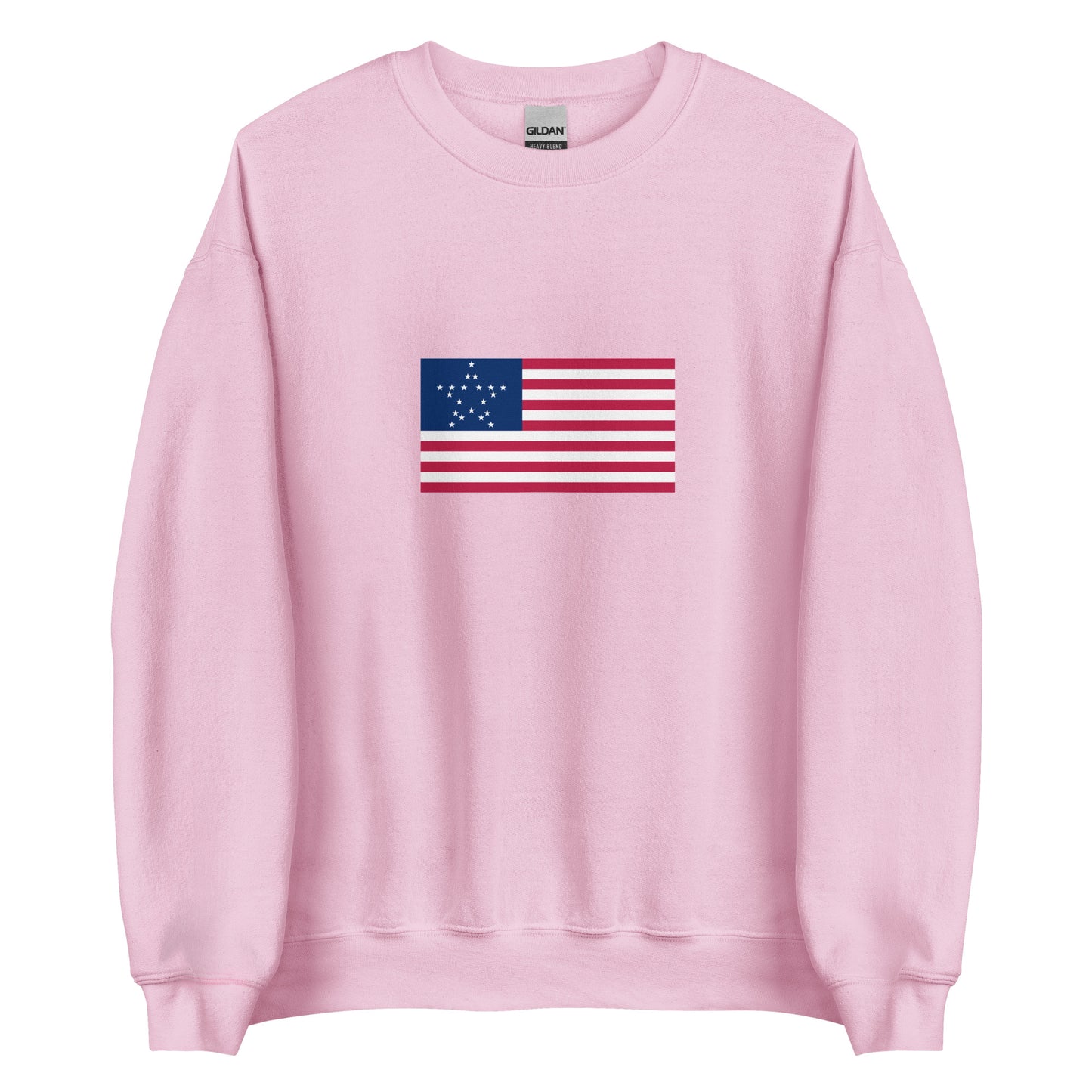 USA - 20 Great Star Flag (1818) | Historical American Flag Interactive Sweatshirt