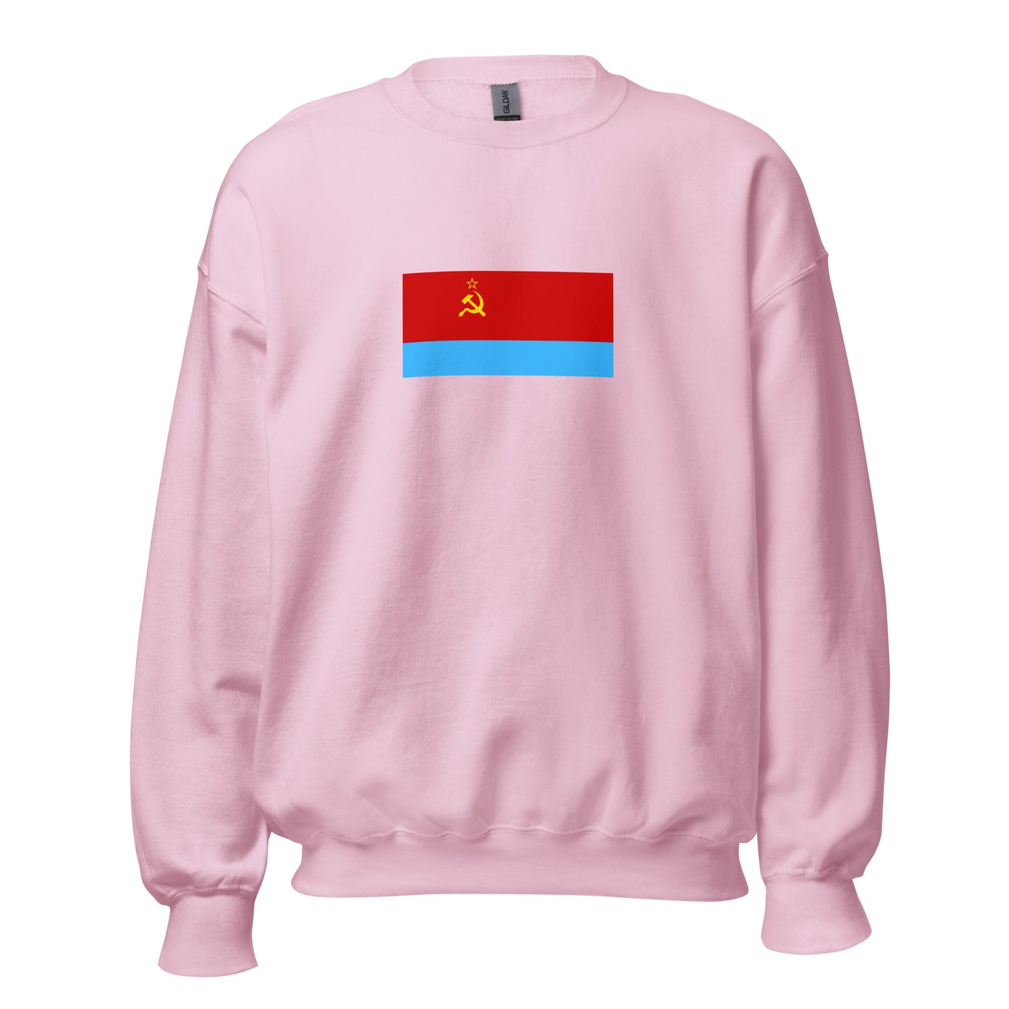 Ukraine - Soviet Ukraine (1950-1991) | Historical Ukraine Flag Interactive Sweatshirt