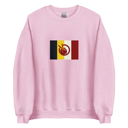 USA - Native Americans | Indigenous American Flag Interactive Sweatshirt