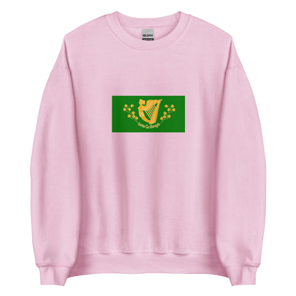USA - Irish Americans | Ethnic American Flag Interactive Sweatshirt