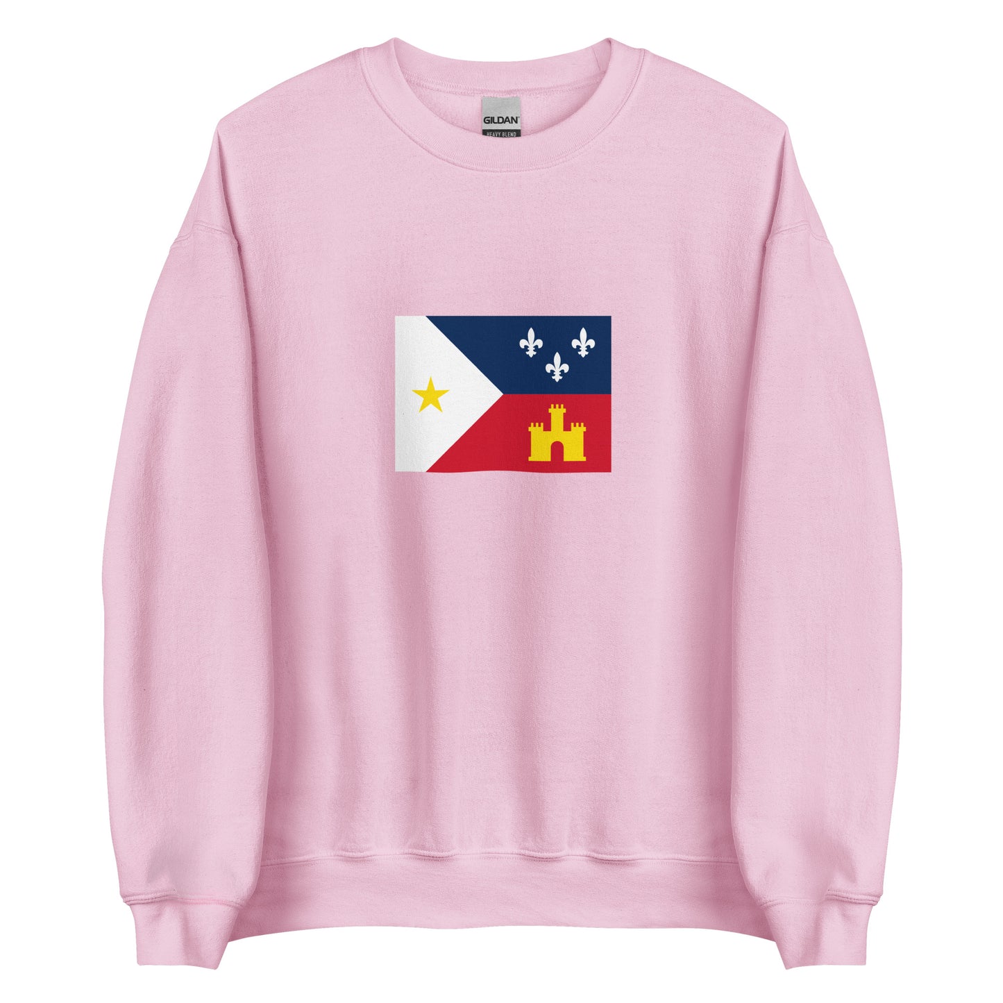 USA - Cajuns | Ethnic American Flag Interactive Sweatshirt