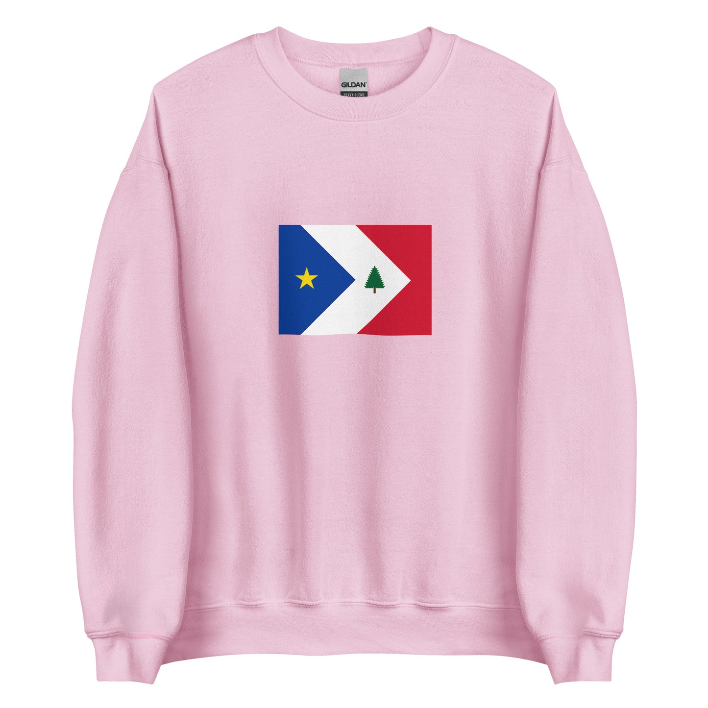 USA - New England Acadians | Ethnic American Flag Interactive Sweatshirt