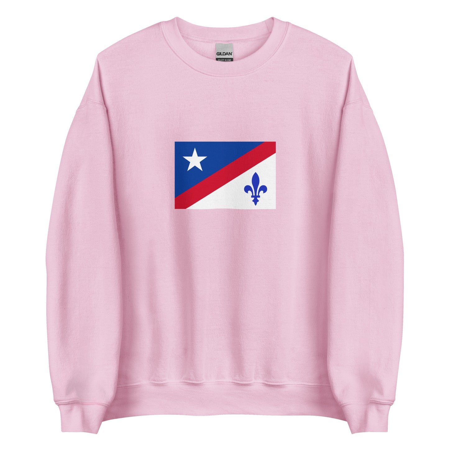 USA - French Americans | Ethnic American Flag Interactive Sweatshirt