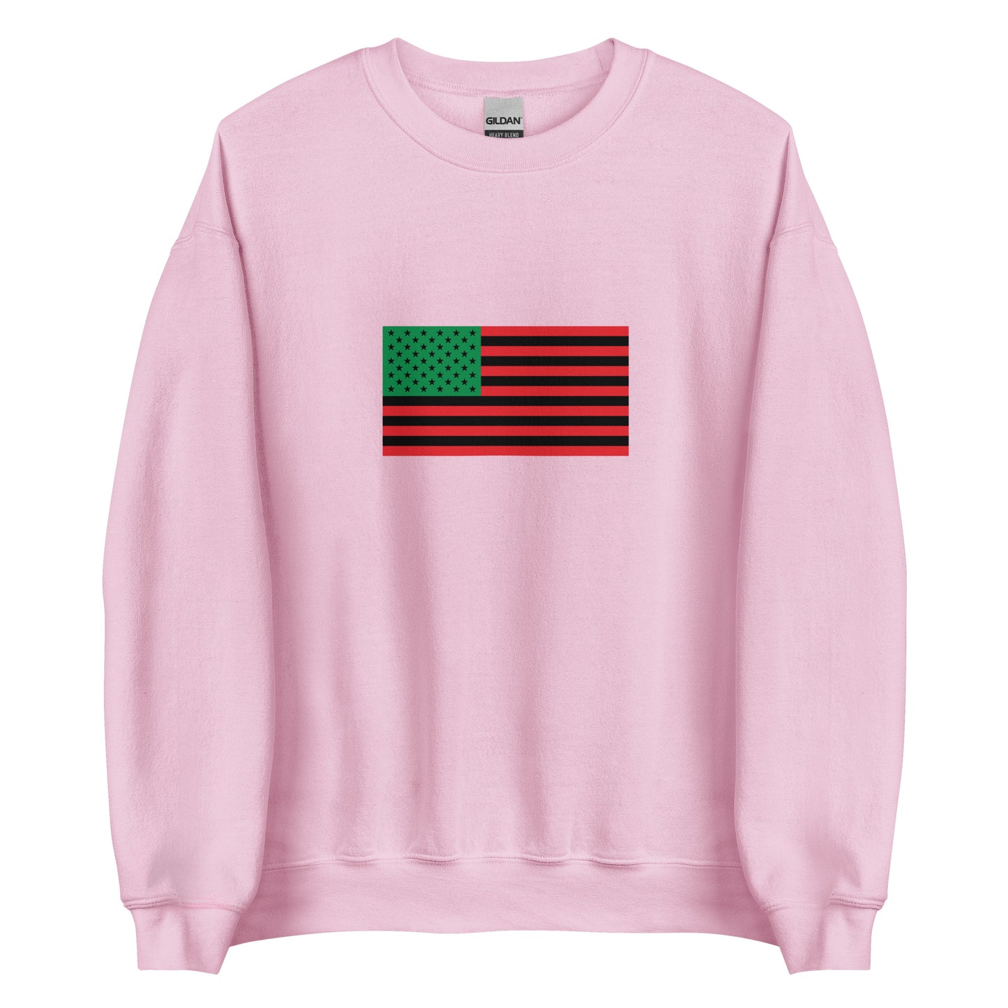 USA - African Americans | Ethnic American Flag Interactive Sweatshirt