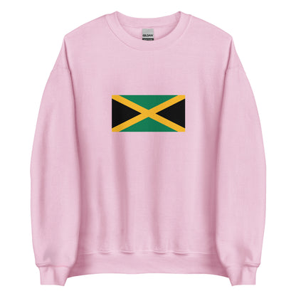 Jamaica - Jamaicans | Ethnic Jamaican Flag Interactive Sweatshirt