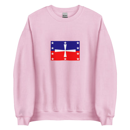 Dominican Republic - La Trinitaria (1838-1844) | Historical Dominican Flag Interactive Sweatshirt