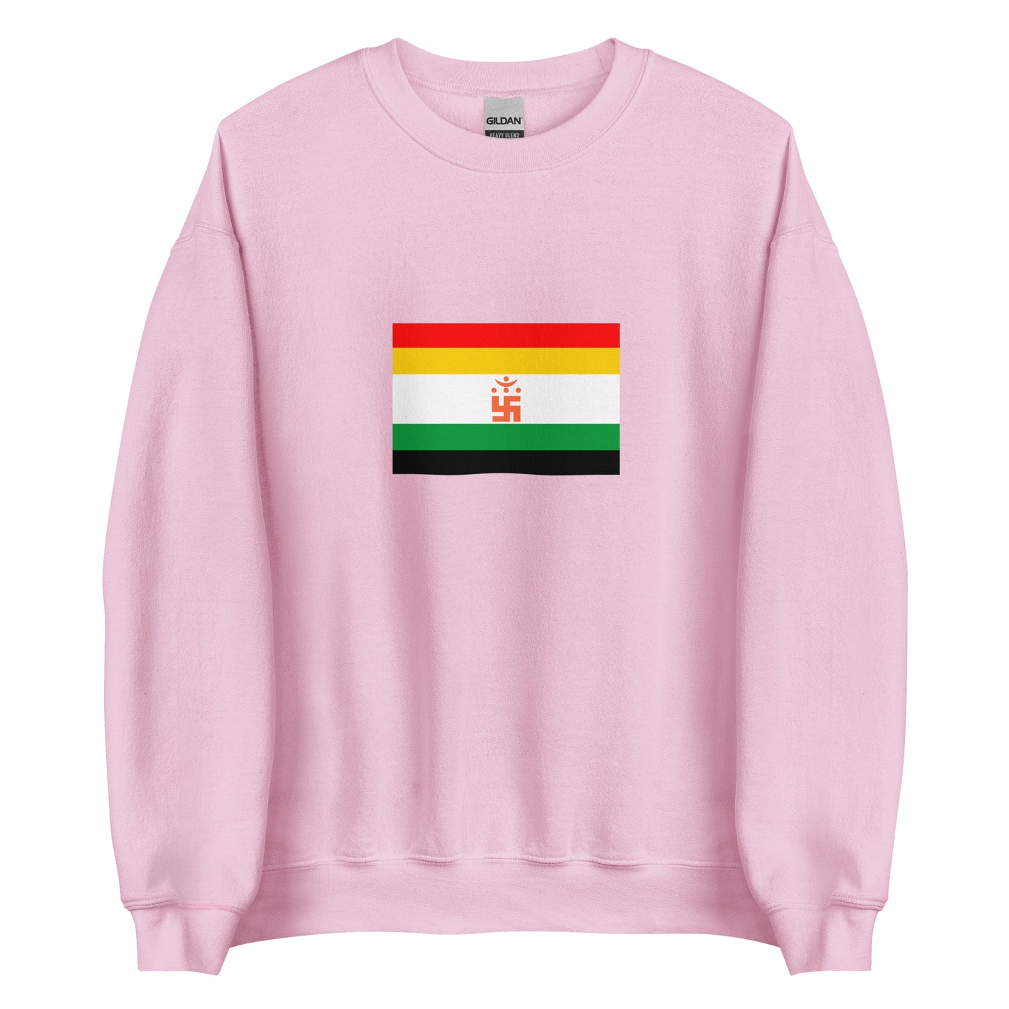 India - Jainism | Ethnic Indian Flag Interactive Sweatshirt