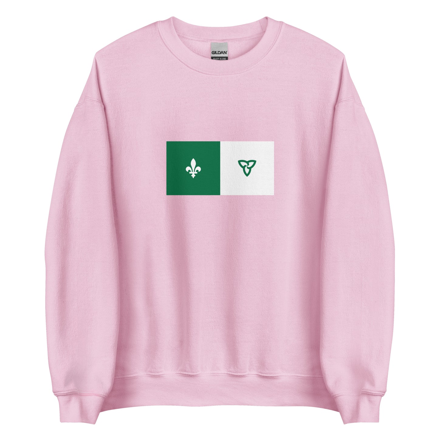 Canada - Franco Ontarians | Ethnic Canadian Flag Interactive Sweatshirt