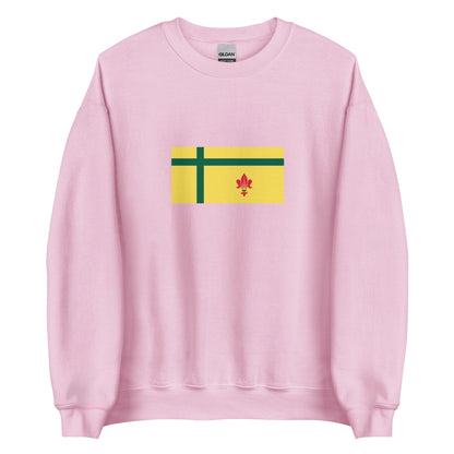 Canada - Fransaskois | Ethnic Canadian Flag Interactive Sweatshirt