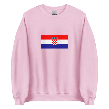 Croatia - Croats | Ethnic Croatian Flag Interactive Sweatshirt