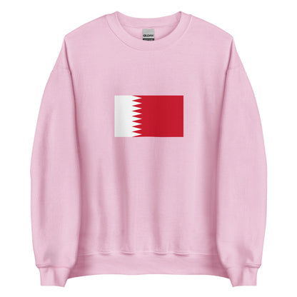 Bahrain - State of Bahrain (1972-2002) | Historical Bahraini Flag Interactive Sweatshirt