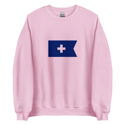 Bosnia Herzegovina - Banate of Bosnia (1154-1377) | Historical Bosnian Flag Interactive Sweatshirt