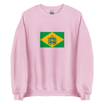 Brazil - Empire of Brazil (1822-1889) | Historical Brazilian Flag Interactive Sweatshirt