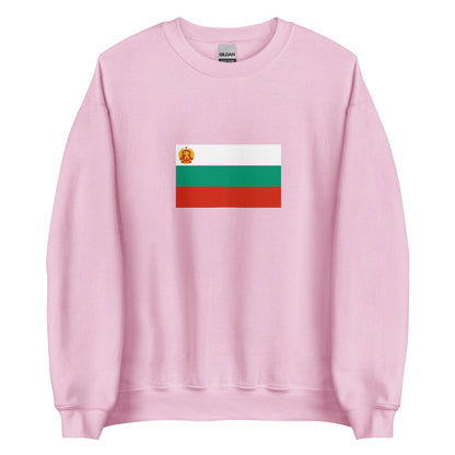 Bulgaria - People's Republic of Bulgaria (1946-1990) | Historical Bulgarian Flag Interactive Sweatshirt