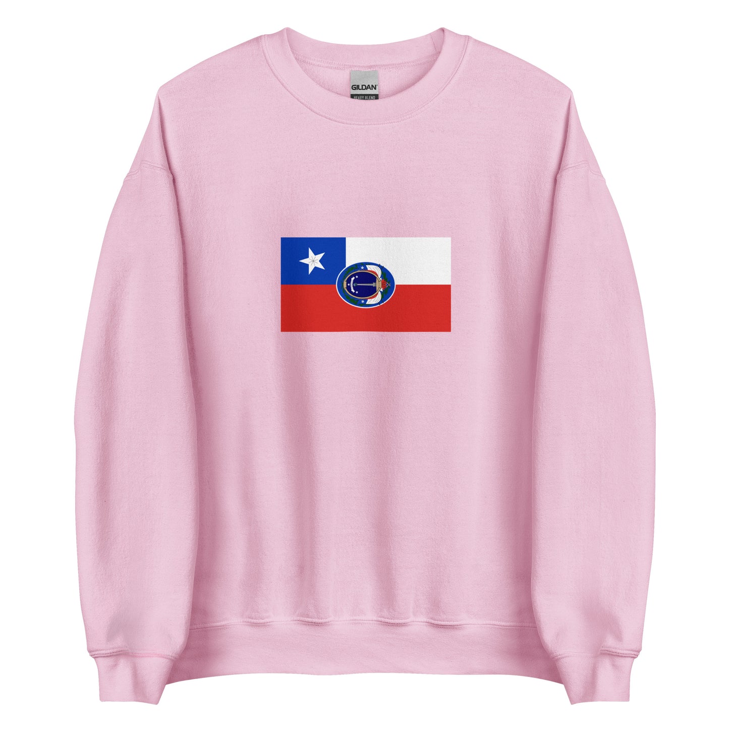Chile - First Chilean Republic (1818-1834) | Historical Chilean Flag Interactive Sweatshirt