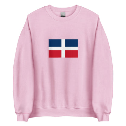 Dominican Republic - First Dominican Republic (1844-1861) | Historical Dominican Flag Interactive Sweatshirt