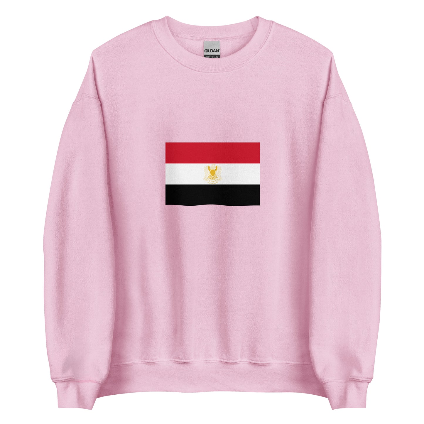 Egypt - Federation of Arab Republics (1972-1977) | Historical Egyptian Flag Interactive Sweatshirt