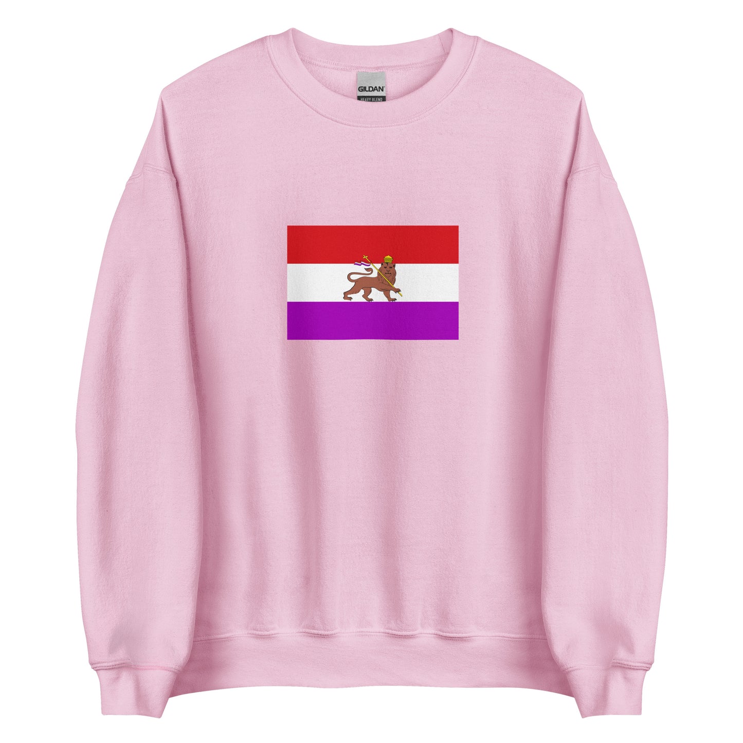Ethiopia - Ethiopian Empire (1876-1881) | Historical Ethiopian Flag Interactive Sweatshirt