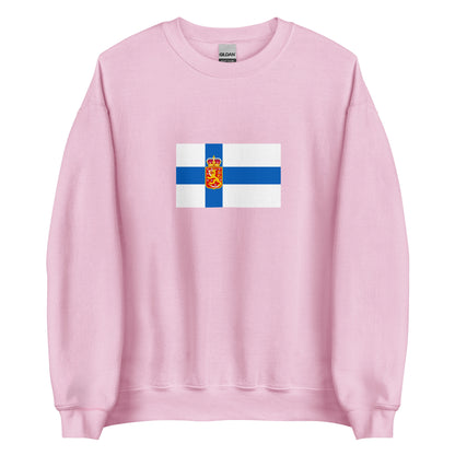 Finland - Kingdom of Finland (1918-1920) | Historical Finnish Flag Interactive Sweatshirt