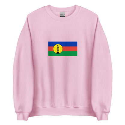France - Kanak People | Ethnic French Flag Interactive Sweatshirt