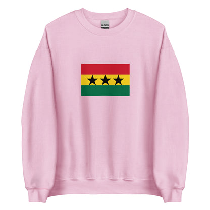 Ghana - Union of African States (1961-1963) | Historical Ghanaian Flag Interactive Sweatshirt