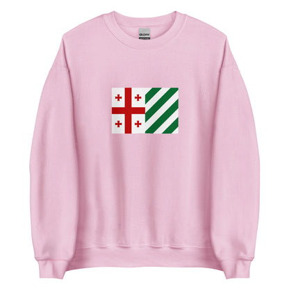 Georgia - Kingdom of Georgia (1214-1490) | Historical Georgian Flag Interactive Sweatshirt