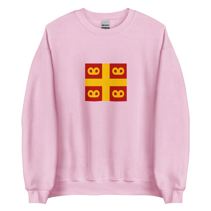 Greece - Byzantine Empire (330-1453) | Historical Greek Flag Interactive Sweatshirt