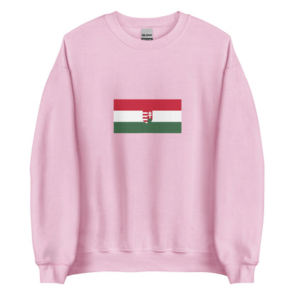 Hungary - First Hungarian Republic (1918-1919) | Historical Hungarian Flag Interactive Sweatshirt