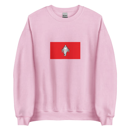 India - Kingdom of Travancore (1729-1949) | Historical Indian Flag Interactive Sweatshirt