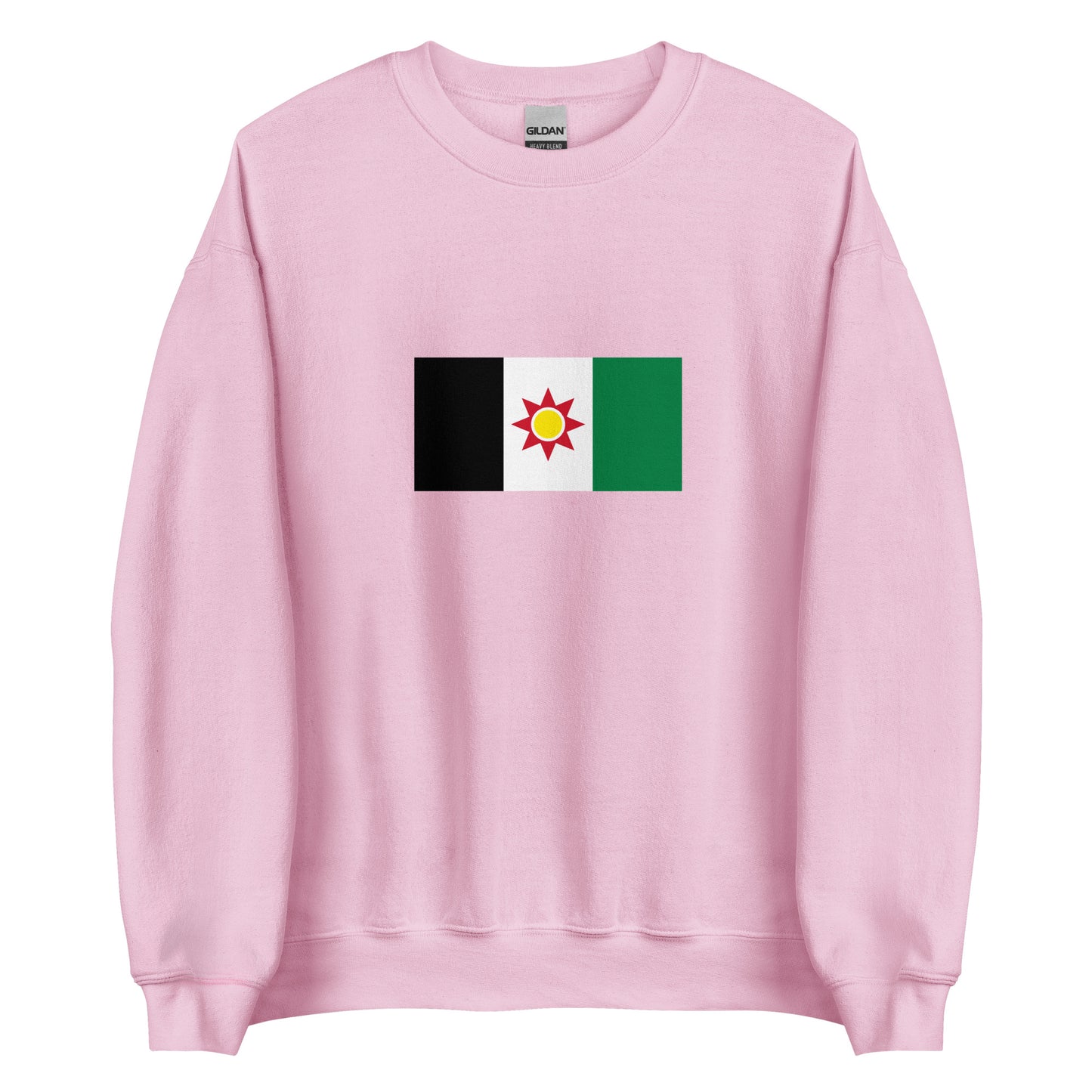 Iraq - Iraqi Republic (1958-1968) | Historical Iraqi Flag Interactive Sweatshirt