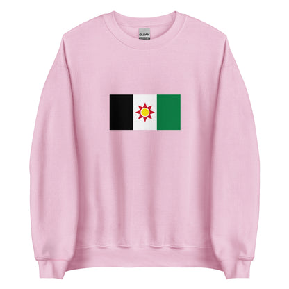 Iraq - Iraqi Republic (1958-1968) | Historical Iraqi Flag Interactive Sweatshirt