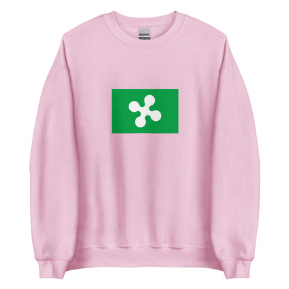Italy - Lombards | Ethnic Italian Flag Interactive Sweatshirt