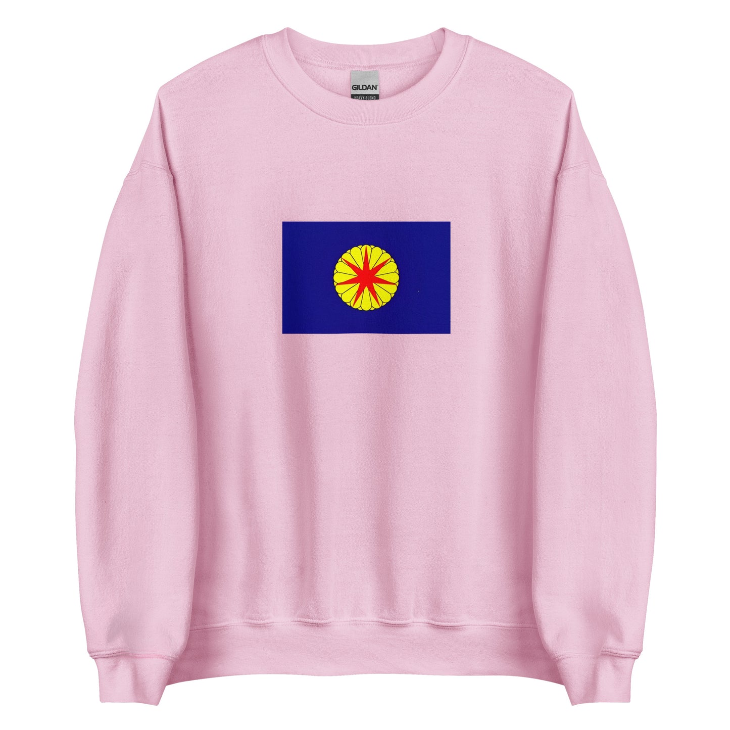 Japan - Republic of Ezo (1869-1869) | Historical Japanese Flag Interactive Sweatshirt
