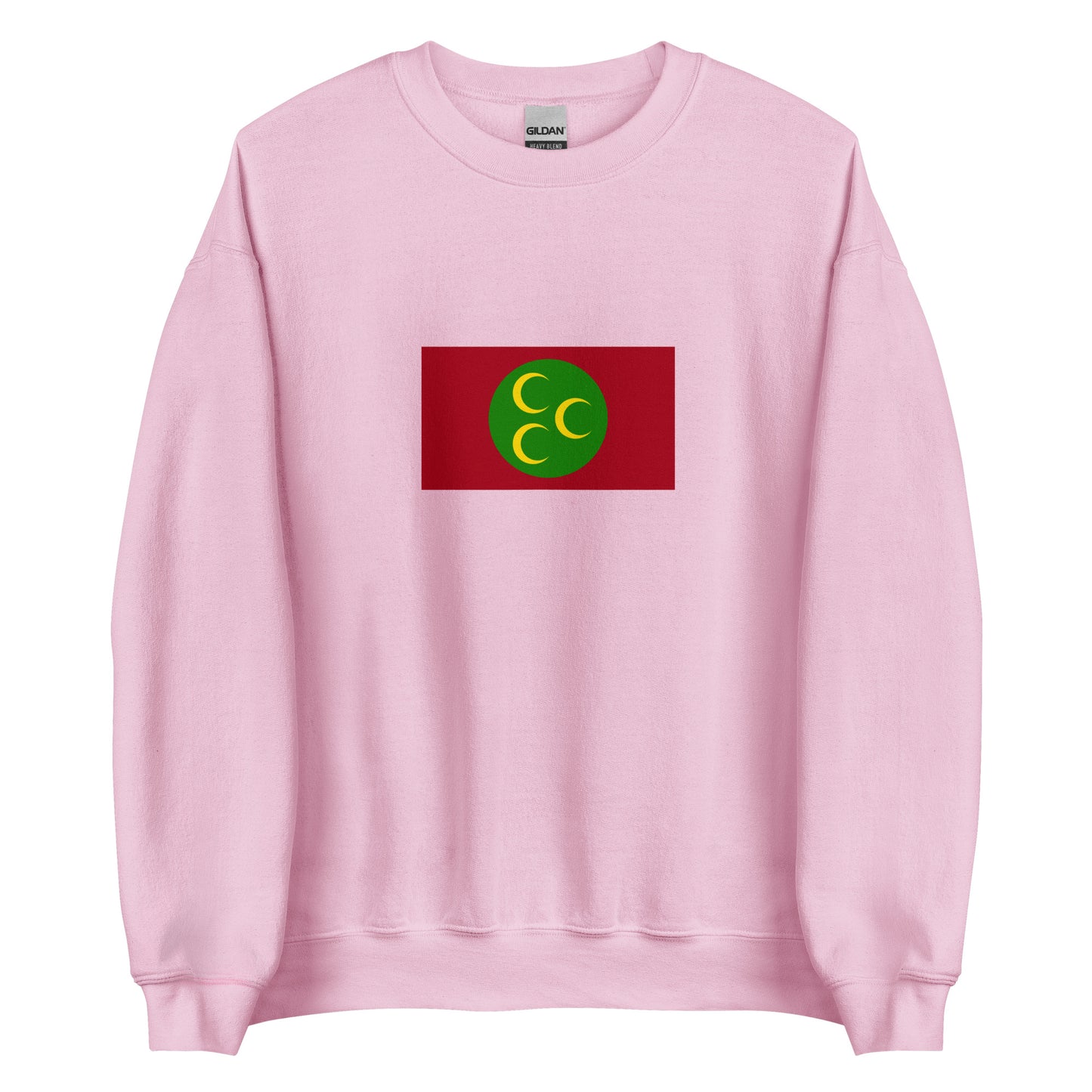 Jordan - Ottoman Syria (1516-1918) | Historical Jordanian Flag Interactive Sweatshirt