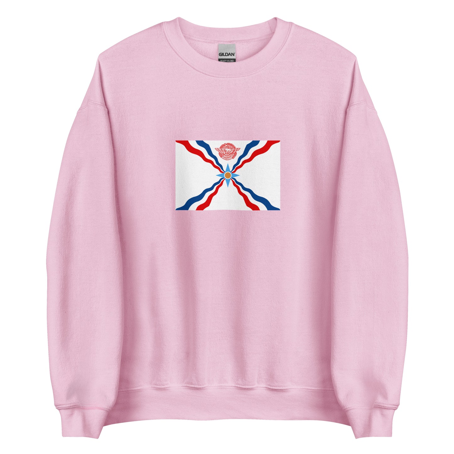 Jordan - Assyrians | Ethnic Jordanian Flag Interactive Sweatshirt
