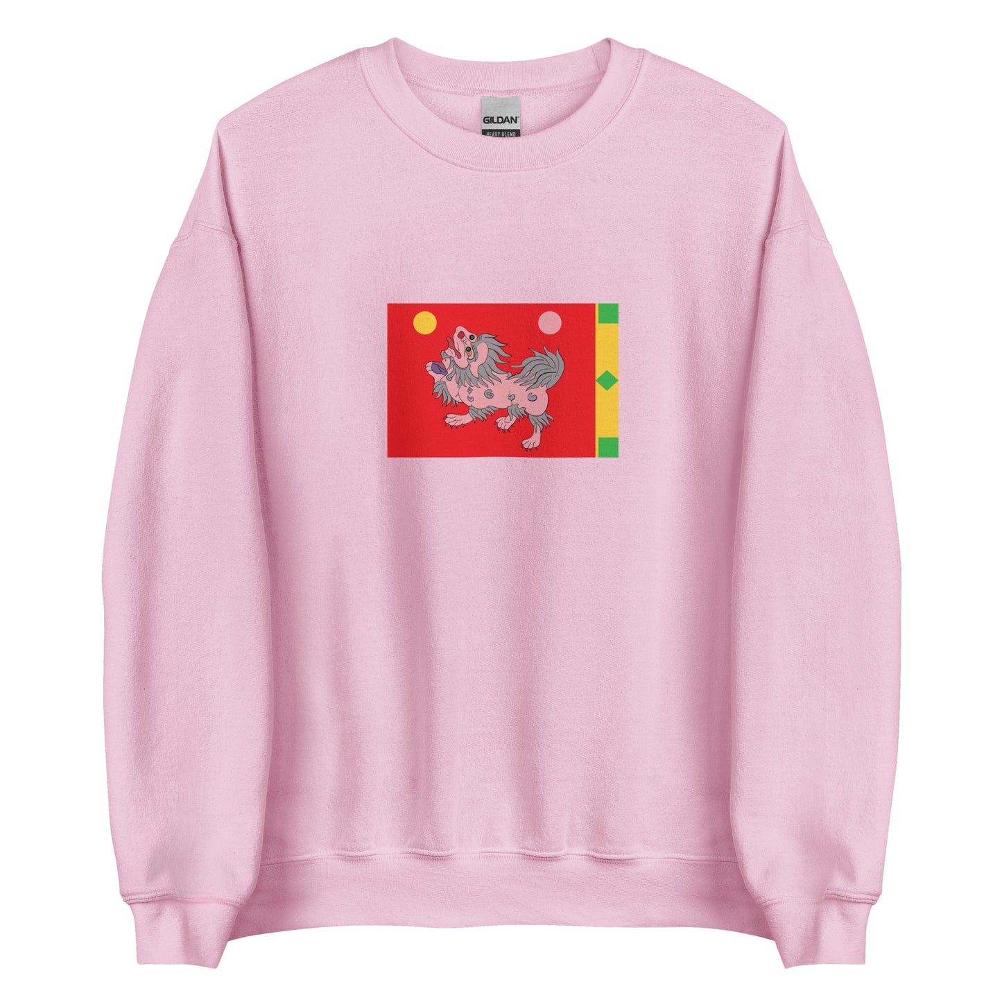 Kyrgyzstan - Tibetan Empire (670-692) | Historical Kyrgyz Flag Interactive Sweatshirt