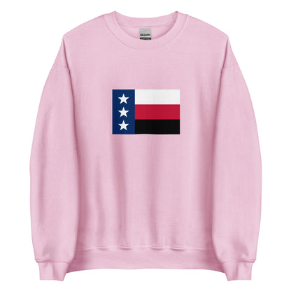 Mexico - Republic of Rio Grande (1840-1840) | Historical Mexican Flag Interactive Sweatshirt