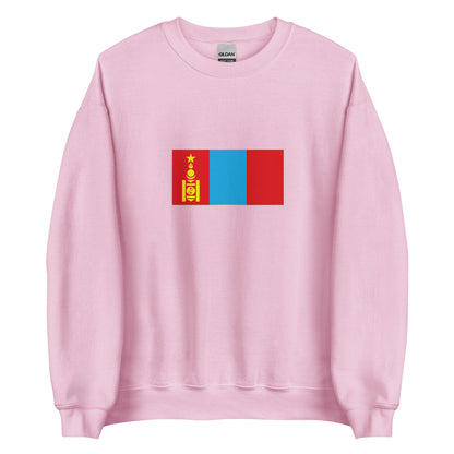 Mongolia - Mongolian People's Republic (1945-1992) | Historical Mongolian Flag Interactive Sweatshirt