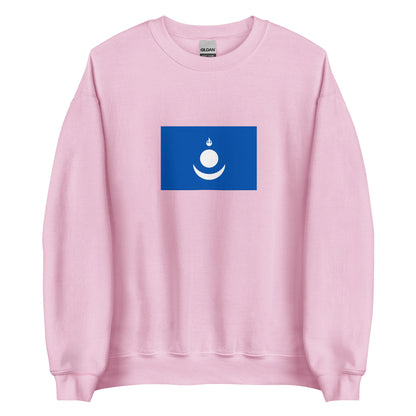 Mongolia - Mongol Empire (1206-1368) | Historical Mongolian Flag Interactive Sweatshirt